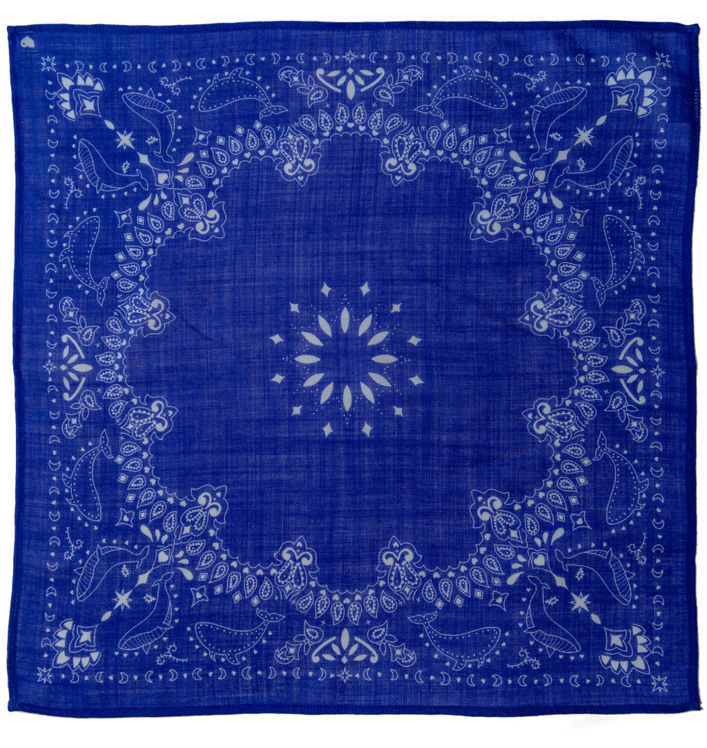 BANDANA BLEU MYRTILLES
