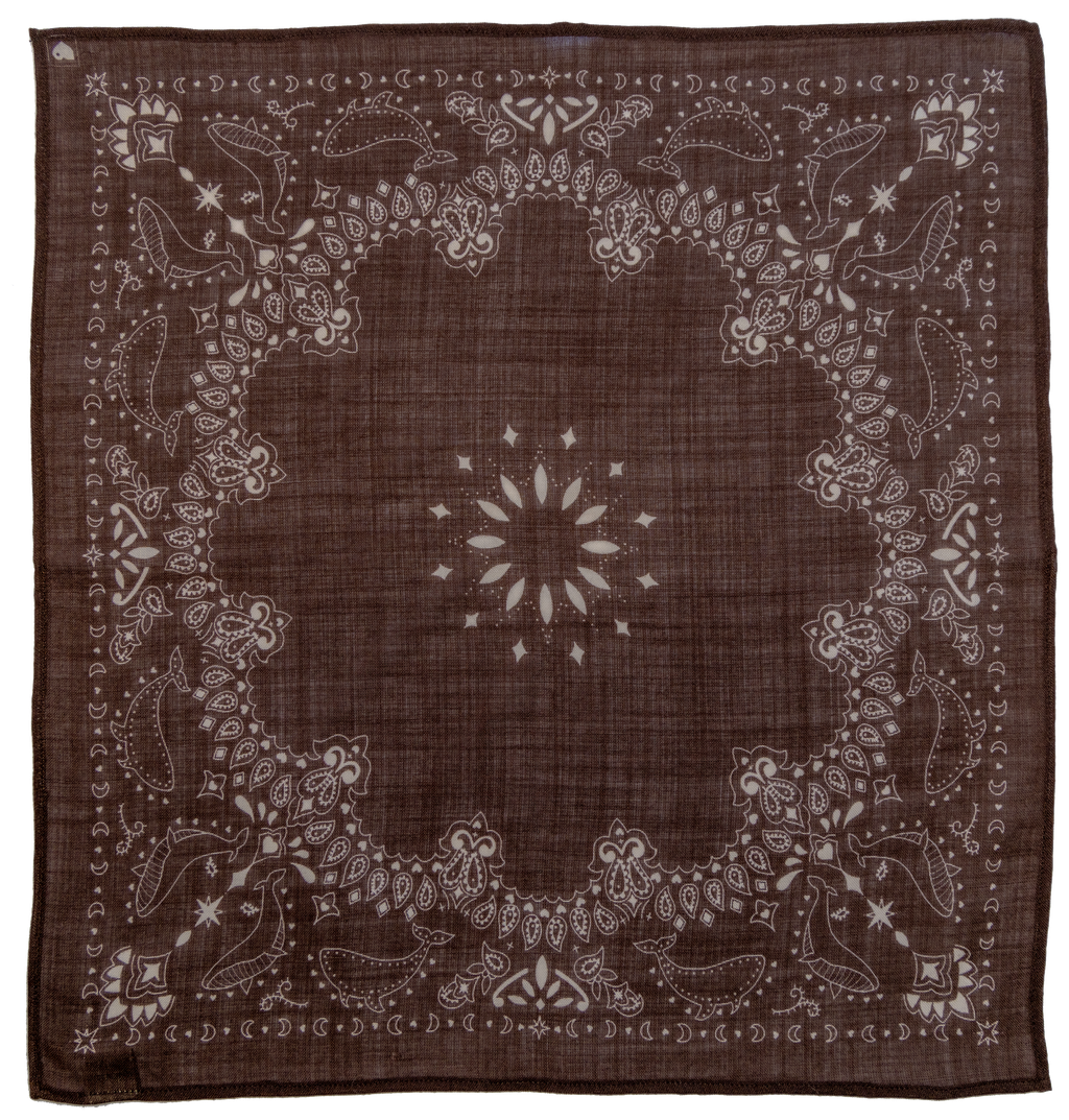 BANDANA MARRON CHOCOLAT